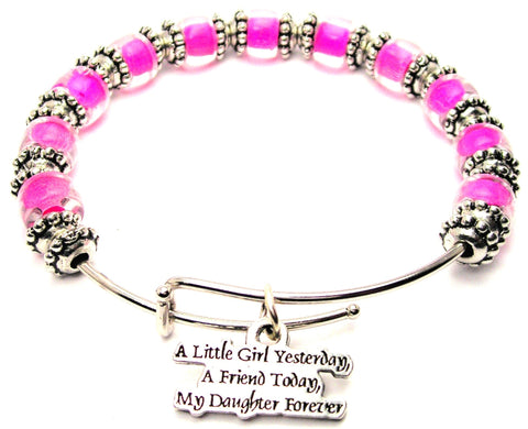 daughter bracelet, I love my daughter bracelet, daughter jewelry, daughter bangles