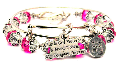 A Little Girl Yesterday My Friend Today My Daughter Forever 2 Piece Collection