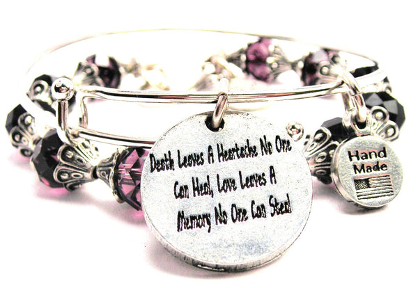 Death Leaves A Heartache No One Can Heal Love Leaves A Memory No One Can Steal 2 Piece Collection
