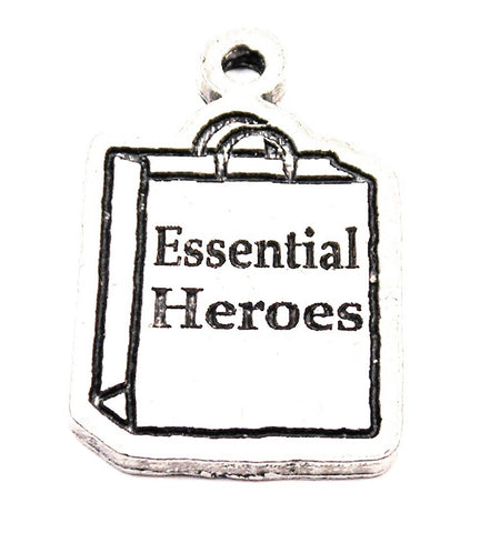 Essential Heroes Bag Genuine American Pewter Charm