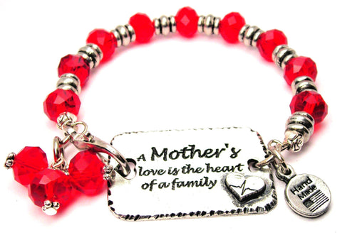 mother bracelet, mothers love bracelet, love bracelet, family bracelet, mother child love bracelet