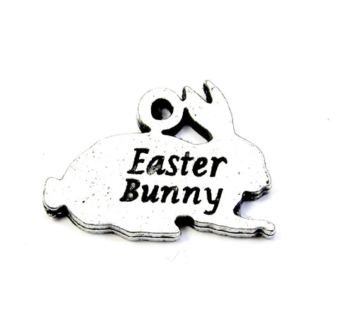 Easter Bunny Genuine American Pewter Charm
