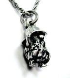 Cowboy Gnome Bad Ass cowgirl 3D  Charm Necklace