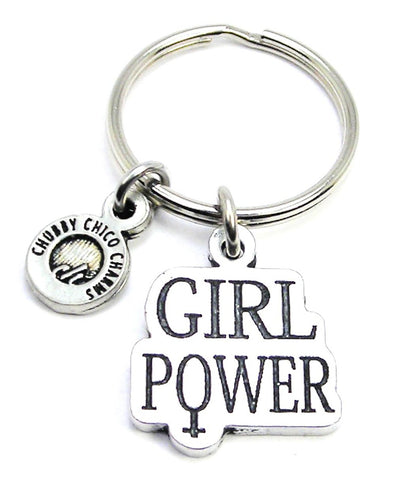 Girl Power Key Chain
