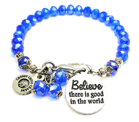 Believe There Is Good In The World Catalog Splash Of Color - Sapphire