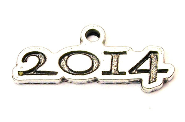 Year 2014 Genuine American Pewter Charm