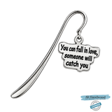The Love Hypothesis Fall In Love Charm Bookmark | Officially Licensed Ali Hazelwood