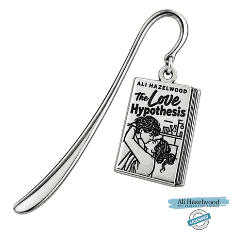 Ali Hazelwood's The Love Hypothesis Pewter Charm Bookmark-Officially Licensed