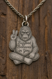 Bigfoot believes on you  Single Charm Necklace