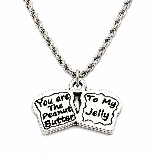 You’re the Peanut Butter to My Jelly Necklace - Limited Edition, Perfect Gift for Loved Ones!