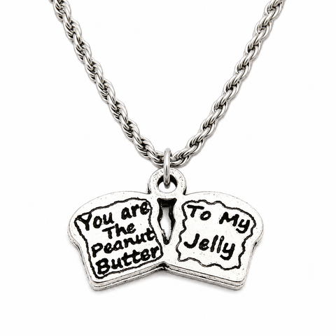 You’re the Peanut Butter to My Jelly Necklace - Limited Edition, Perfect Gift for Loved Ones!