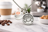 Coffee Lover 20" Chain Necklace With CUTE LITTLE COFFEE CUP