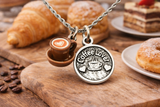 Coffee Lover 20" Chain Necklace With CUTE LITTLE COFFEE CUP