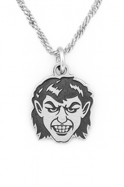 Goblin Face Necklace
