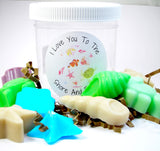 I love you to the shore and back Mini Soaps Summer fun sized soaps