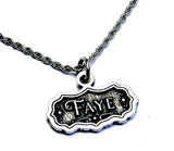 Faye Invoking the Blood 20" Stainless Steel Rope chain necklace - Licensed