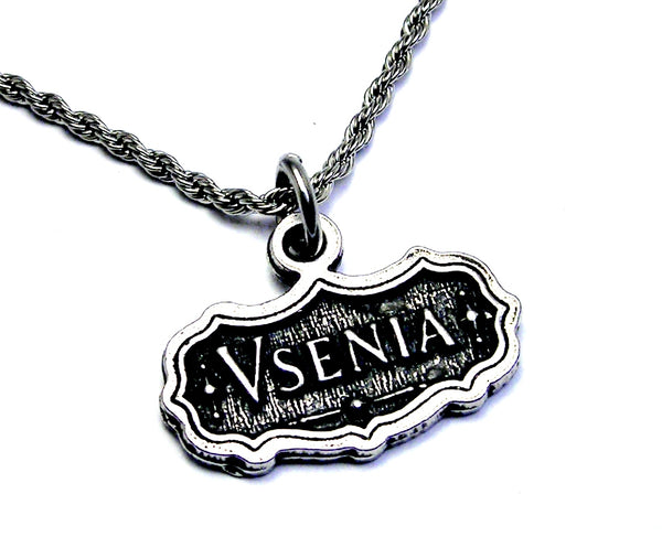 Vsenia Invoking the Blood 20" Stainless Steel Rope chain necklace - Licensed