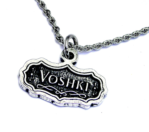 Voshki Invoking the Blood 20" Stainless Steel Rope chain necklace - Licensed