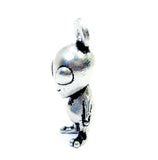 Alien grey man  UFO  Single Charm Necklace