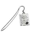 Officially Licensed H.D. Carlton Haunting Adeline, Gigi's Diary Page Pewter Bookmark