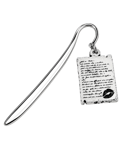 Officially Licensed H.D. Carlton Haunting Adeline, Gigi's Diary Page Pewter Bookmark