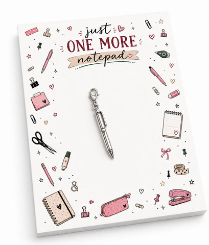 Just one more note pad memo pad