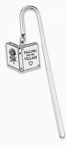 Falling for the Villain Sheperd's hook style bookmark