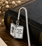 Falling for the Villain Sheperd's hook style bookmark
