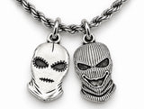 Officially Licensed Alina May, Cole and Jayden masks Pewter Charm Necklace