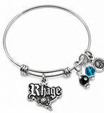 Rhage "Hollywood" Charm Bangle-Licensed