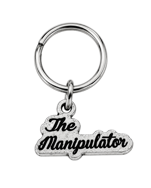 Officially Licensed H.D. Carlton Haunting Adeline, The Manipulator Pewter Keychain