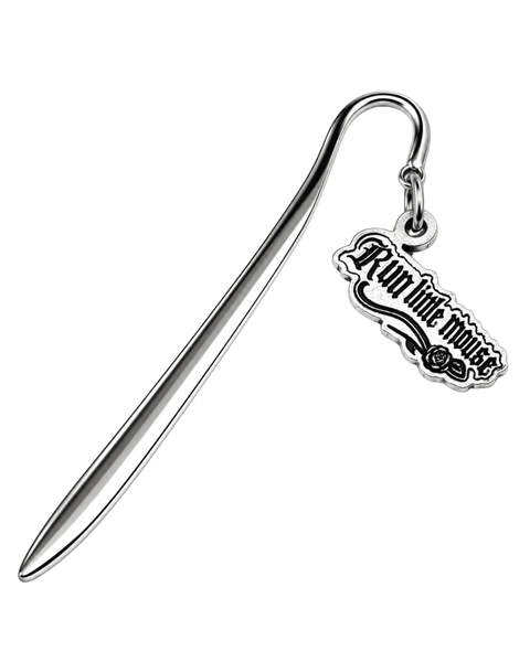 Officially Licensed H.D. Carlton Haunting Adeline, Run Little Mouse Pewter Bookmark