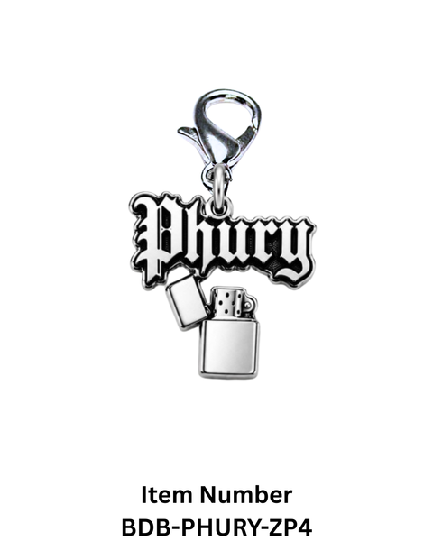 Licensed Phury "Primale" Bag Charm Clip