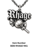 Licensed Rhage "Hollywood" Charm Necklace