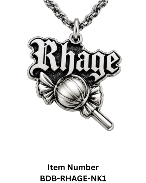 Licensed Rhage "Hollywood" Charm Necklace
