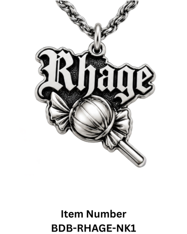 Licensed Rhage "Hollywood" Charm Necklace