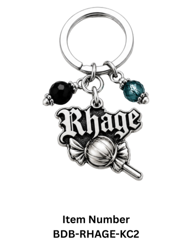 Licensed Rhage "Hollywood" Keychain