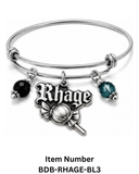 Licensed Rhage "Hollywood" Charm Bangle