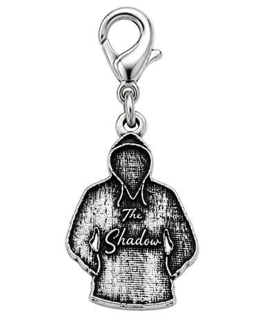 Officially Licensed H.D. Carlton Haunting Adeline, The Shadow Pewter Bag Charm Clip
