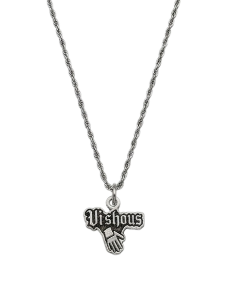 Vishous "V" Charm Necklace-Licensed
