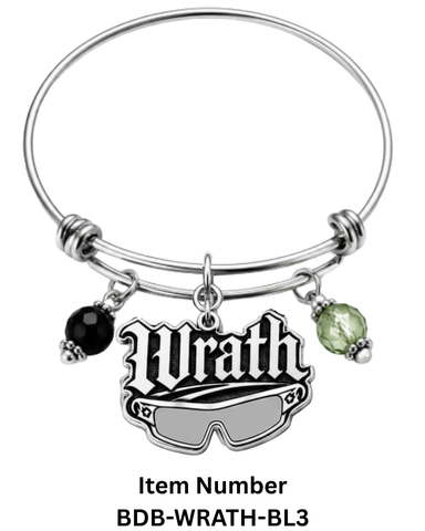 Licensed Wrath "The Blind Kind" Charm Bangle
