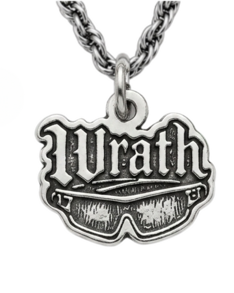 Wrath "The Blind King" Charm Necklace-Licensed