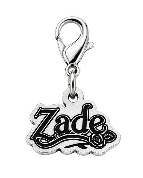 Officially Licensed H.D. Carlton Haunting Adeline, Zade Pewter Bag Charm Clip