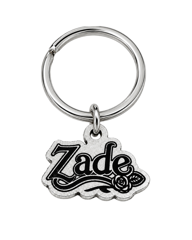 Officially Licensed H.D. Carlton Haunting Adeline, Zade Pewter Keychain