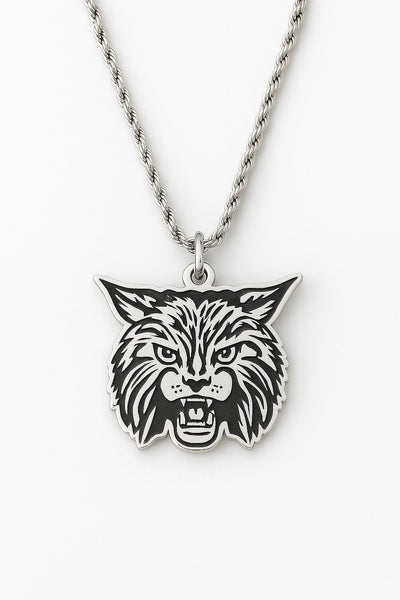 Bobcat Head Necklace