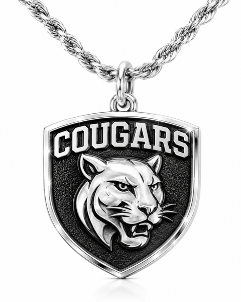 School mascot Single Charm Necklace choose your mascot