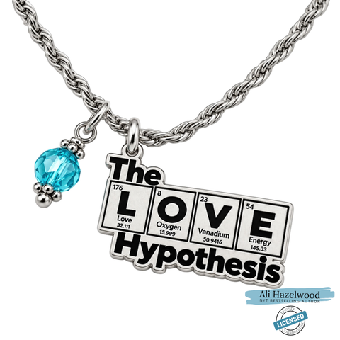 The Love Hypothesis Logo Charm Necklace | Officially Licensed
