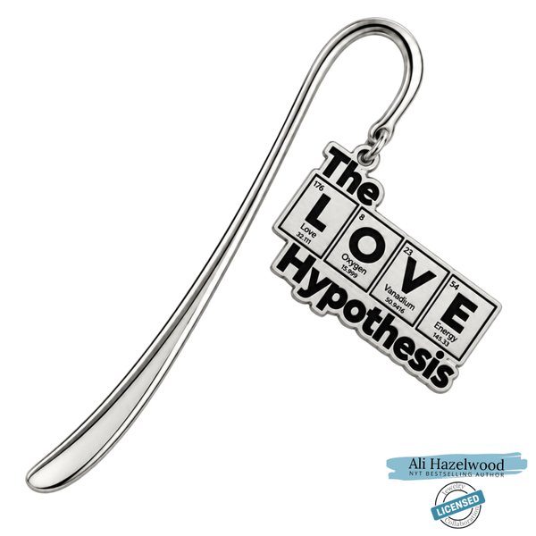 The Love Hypothesis Logo Charm Bookmark | Officially Licensed