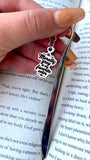 Morally grey is my favorite color Sheperd's hook style bookmark