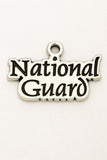 National Guard Genuine American Pewter Charm